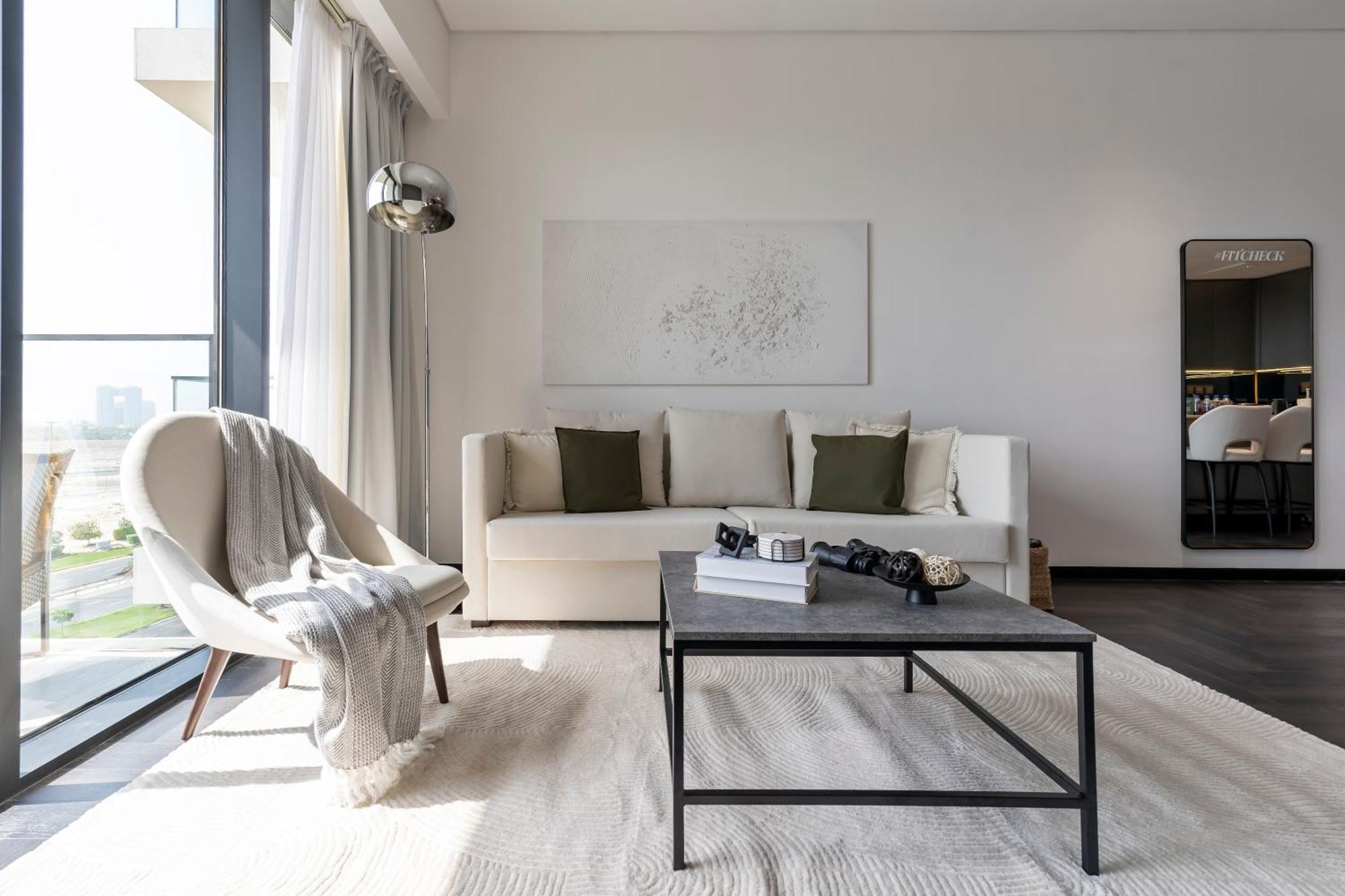 Apartment Stylish 1br With Skyline & Burj Khalifa View *
